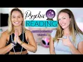 Elizabeth April Gives Me a PSYCHIC READING Live Footage Past life regression aura reading etc