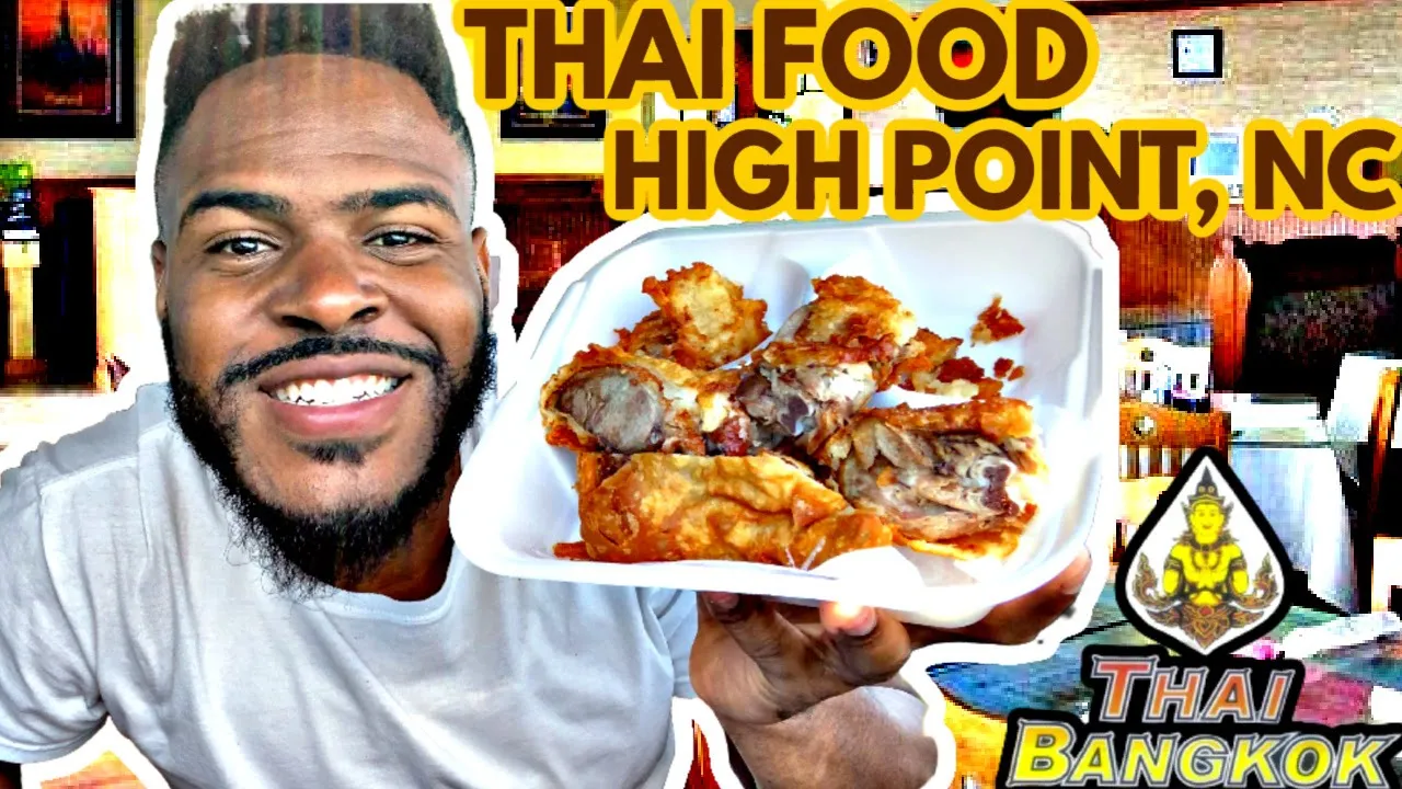 The BEST Thai Food In High Point Nc | Thai Bangkok | Nc Food Review 2021| North Carolina Food