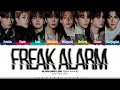 ALPHA DRIVE ONE 'FREAK ALARM' Lyrics (알파드라이브원 FREAK ALARM 가사) [Color Coded Han_Rom_Eng]
