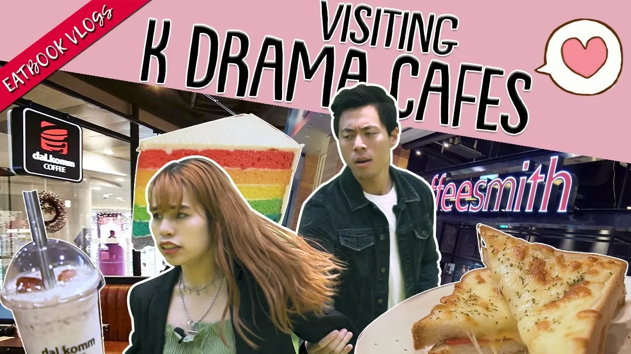 We Visited K-Drama Cafes in SG   Eatbook Food Guides   EP 19
