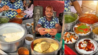 India's Biggest Dahi Bada 😱 😱 800GM Giant Dahi Bada | ₹5100 Reward🤑🤑 Jaipur Street Food | Rajasthan