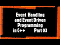 Event Driven Programming Part 3 C Lectures All C Lectures