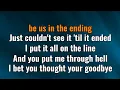 CHASE WRIGHT - Find Myself (karaoke) (by request)