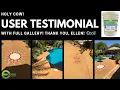 Full Gallery Included Amazing Pool Deck done with the COOL Pool Deck Coating System Thanks Ellen