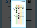 Long Division Dividing 4-Digit Numbers by 1-Digit Numbers Grade 4
