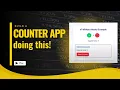 Build a CountTimer App in React Step-by-Step Tutorial for Beginners