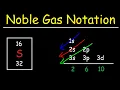 Electron Configuration With Noble Gas Notation