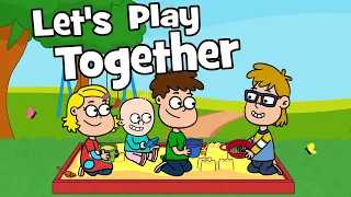 Let S Play Together Children Play Along Song Hooray Kids Songs Nursery Rhymes 