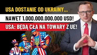 USA wprowadzi Cła na UE, Ukraina Zapłaci, Polska pod presją
