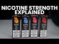 Beginners Guide To Nicotine Strength In Vaping