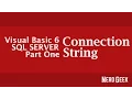 Visual Basic 6 Tutorial - Connecting to Database SQL Server Part 1