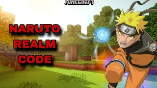 NEW BEST NARUTO REALM CODE FOR MINECRAFT BEDROCK EDITION