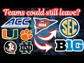 College Football Realignment DRAMA could kill the ACC