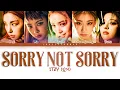 Download Lagu ITZY (있지) – Sorry Not Sorry Lyrics (Color Coded Han/Rom/Eng)