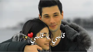 بوراك غوزدة قلبي ياقلبي نانسي عجرم مسلسل الحياة حلوة احيانا 