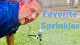 My FAVORITE above ground SPRINKLER