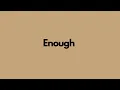 Enough (Rory) - Jay Electronica & Reggie Flesh