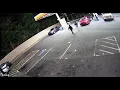 RAW FOOTAGE: Bystanders run for cover when shots ring out outside west Charlotte gas station