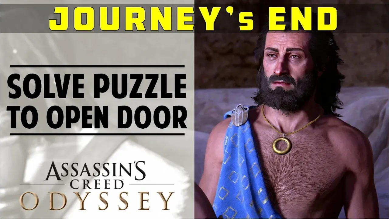 Journey's End | Solve The Puzzle to Open the Door | Ancient Stronghold | ASSASSIN'S CREED ODYSSEY Journey's End | Solve The Puzzle to Open the Door | Ancient Stronghold | ASSASSIN'S CREED ODYSSEY