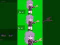 Lagu ×test green screen× |aren't i a good kid?|•°.(Aishite)💫💚10/10💚#gachaclub #shorts #gachalife #trend