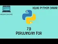 Online Class Python Basics - 7 b