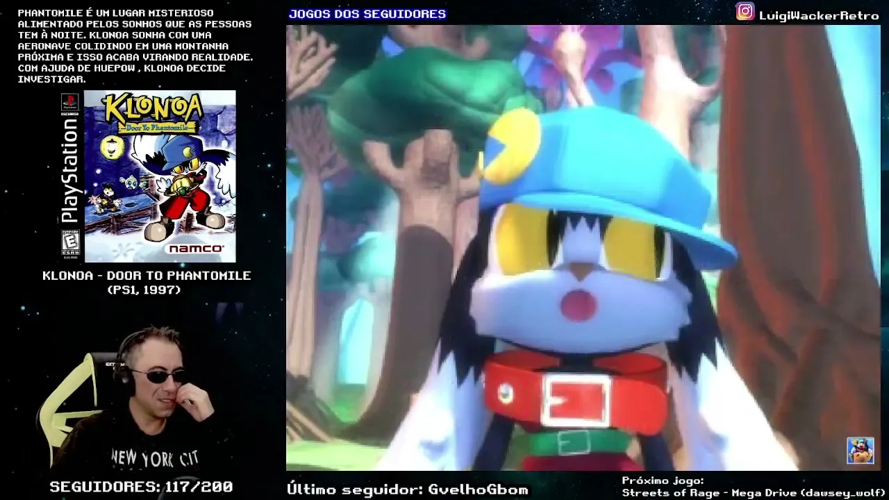 Klonoa: Door to Phantomile (PS1) - 1° Dia (Jogos dos Seguidores)