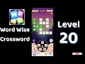 Word Wise Crossword Level 20 Answers Relaxing Crossword Puzzle SolutionGuruji