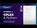CPLEX Python Tutorial 4 Vehicle Routing Problem - VRPTW PARAMETROS