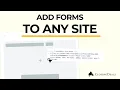 How to Embed Forms on Your Website