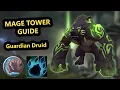 Guardian Druid Mage Tower Guide Easy Fast Guide