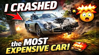 I Drove the Most Expensive Mercedes 300 SLR… And CRASHED It! 😱