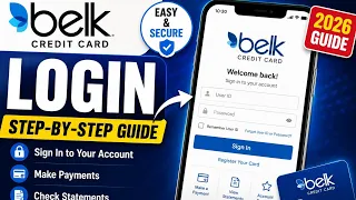 Belk Credit Card Login Guide 2026 Sign In Payments Account Access