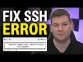 How to Fix REMOTE HOST IDENTIFICATION HAS CHANGED Error When SSH ing from a MacOS Based Computer