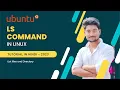 ls Command in Linux Explained with Examples