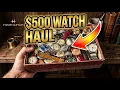 I bought a 500 Vintage Watch collection on eBay And Found a Goldmine