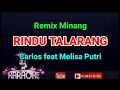 Download Lagu KARAOKE REMIX - RINDU TALARANG - Carlos feat Melisa Putri