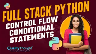 Control Flow Conditional Statements - Introduction to Python Python Tutorial for Beginners