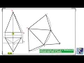 How to draw the Surface Development of a Triangular pyramid bottom closed