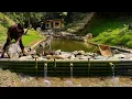 Download Lagu Life in a wild villa next to a waterfall l Build a 20m long fish pond in the forest