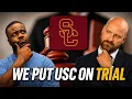 College Football Court Judges USC Football Ryan Dyrud Defends