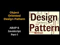 Object Oriented Design Pattern - Part