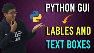 Labels In Tkinter Python - Putting Text in GUI window in Tkinter Python Tkinter Tutorial