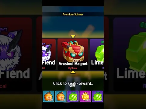 Insane Gatcha Spin! #bloxfruits Arcsteel Magnet
