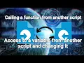 Unity script interaction