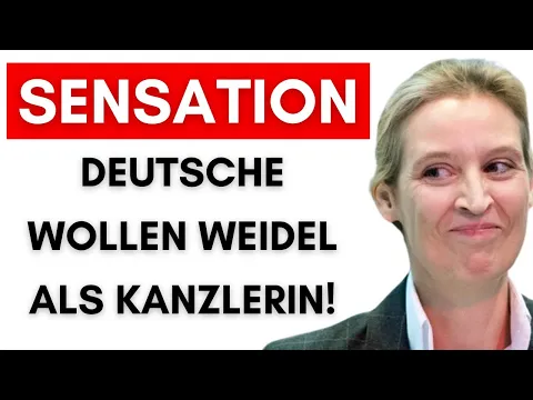 Download MP3 Kanzler-Direktwahl: Weidel DEUTLICH vor Scholz & Habeck!