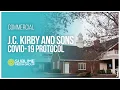 COVID-19 Protocol J C Kirby and Sons Funeral Chapel Sublime Media Group