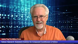 Python Tutorial 8 Homework Solutions for Compound Conditionals in Python
