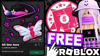 free accessories how to get ag star aura pink flutter wings backpack u0026 ag hat roblox events 