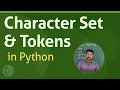 Character set in python Python for Beginners