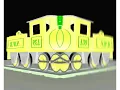 REUPLOAD Animated 3D Steam Train Test Logo Effects in G Major 16